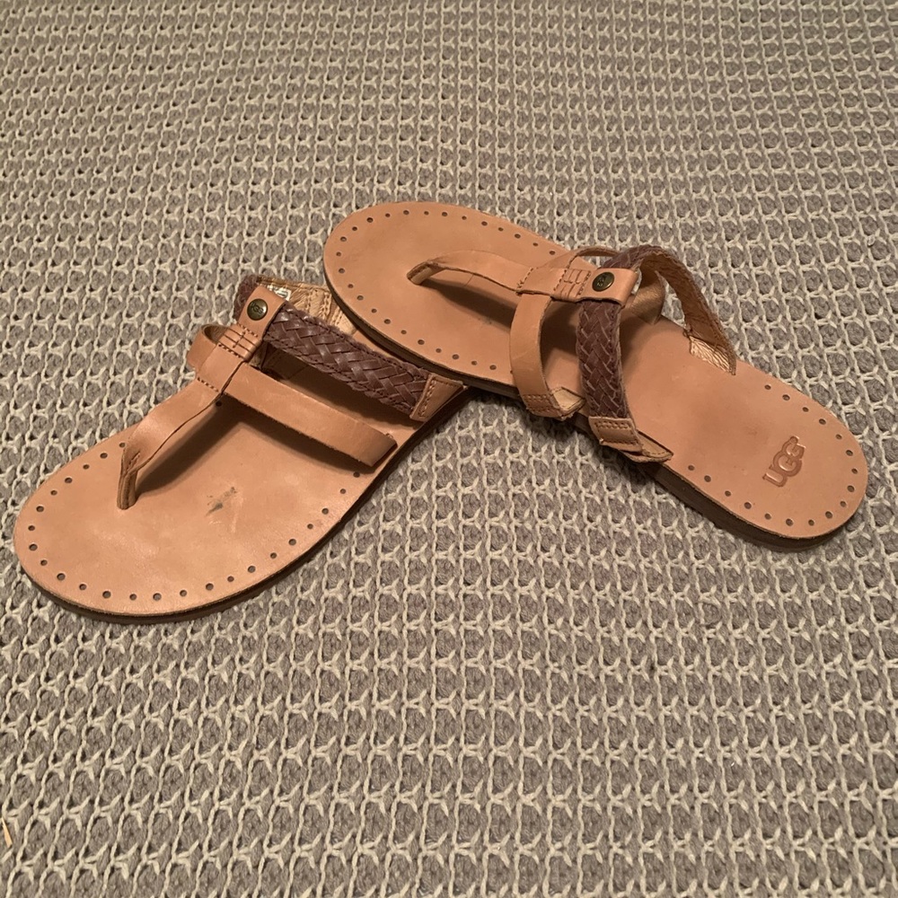 Ugh sandals//Gently used